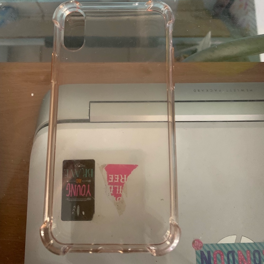 iPhone X clear case. In good condition